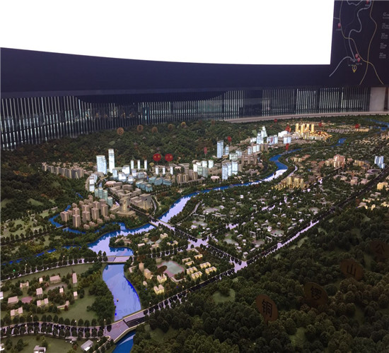 新欧鹏楼盘整体模型