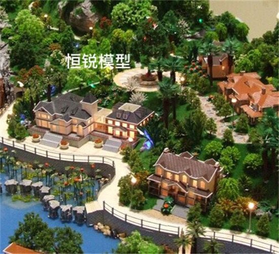 蓬莱景观模型制作