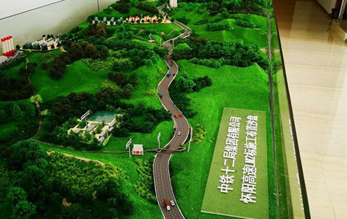 怀阳高速路模型