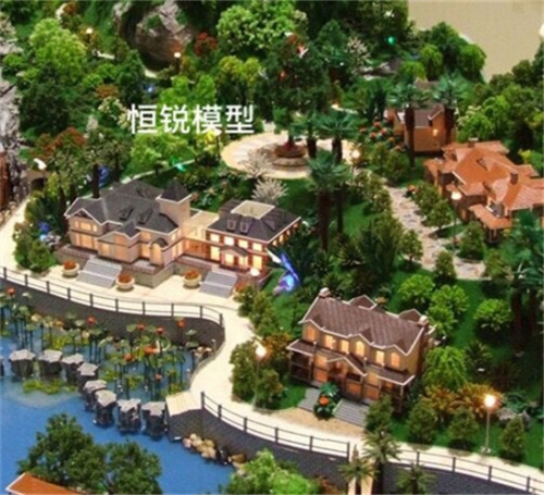 蓬莱景观模型制作