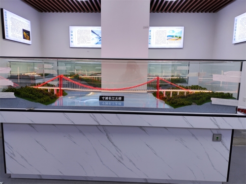 广元寸滩大桥模型