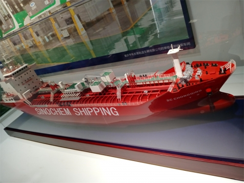 建 德轮船模型